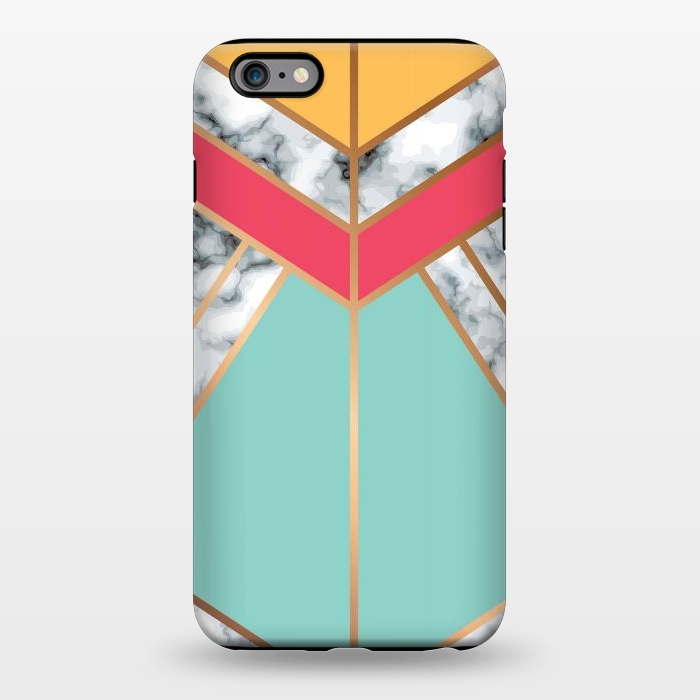 iPhone 6/6s plus StrongFit Marble Geometry 020 by Jelena Obradovic