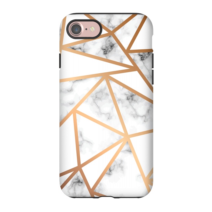 iPhone 7 StrongFit Marble Geometry 021 by Jelena Obradovic