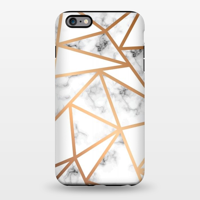 iPhone 6/6s plus StrongFit Marble Geometry 021 by Jelena Obradovic