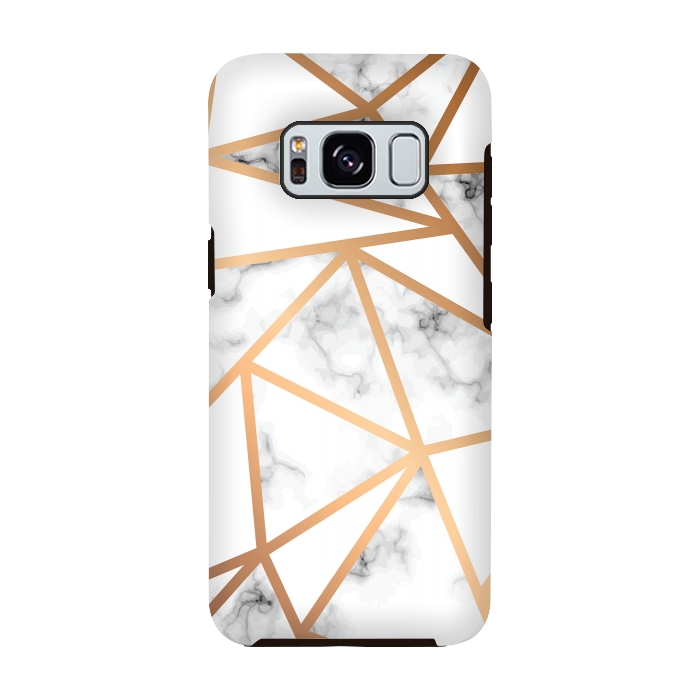 Galaxy S8 StrongFit Marble Geometry 021 by Jelena Obradovic