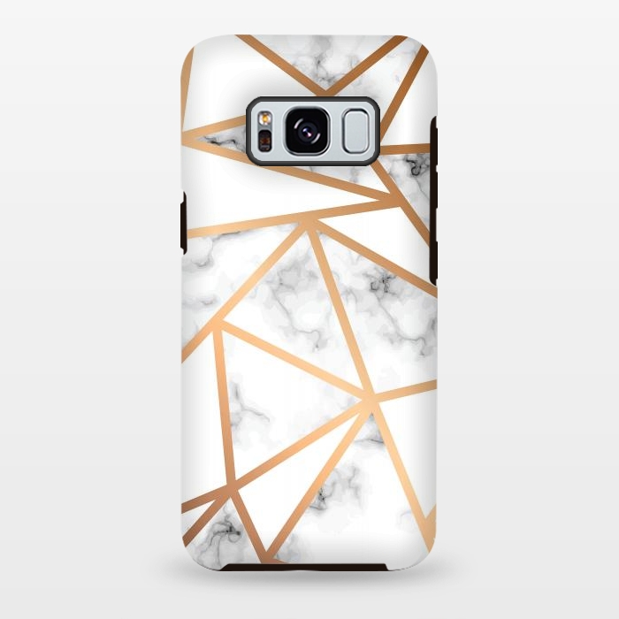 Galaxy S8 plus StrongFit Marble Geometry 021 by Jelena Obradovic