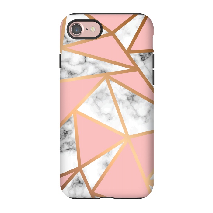 iPhone 7 StrongFit Marble Geometry 022 by Jelena Obradovic