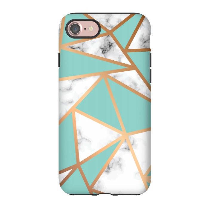 iPhone 7 StrongFit Marble Geometry 023 by Jelena Obradovic
