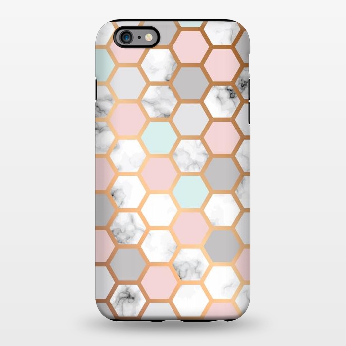 iPhone 6/6s plus StrongFit Marble Geometry 025 by Jelena Obradovic