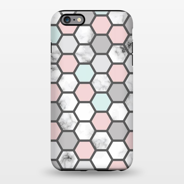iPhone 6/6s plus StrongFit Marble Geometry 026 by Jelena Obradovic