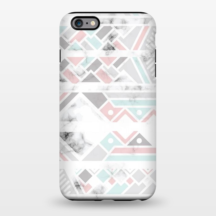 iPhone 6/6s plus StrongFit Marble Geometry 027 by Jelena Obradovic
