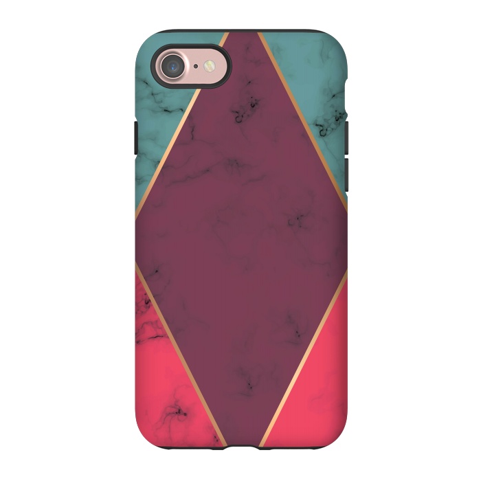 iPhone 7 StrongFit Marble Geometry 032 by Jelena Obradovic