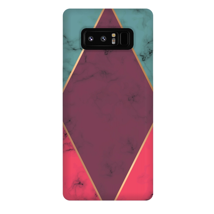 Galaxy Note 8 StrongFit Marble Geometry 032 by Jelena Obradovic