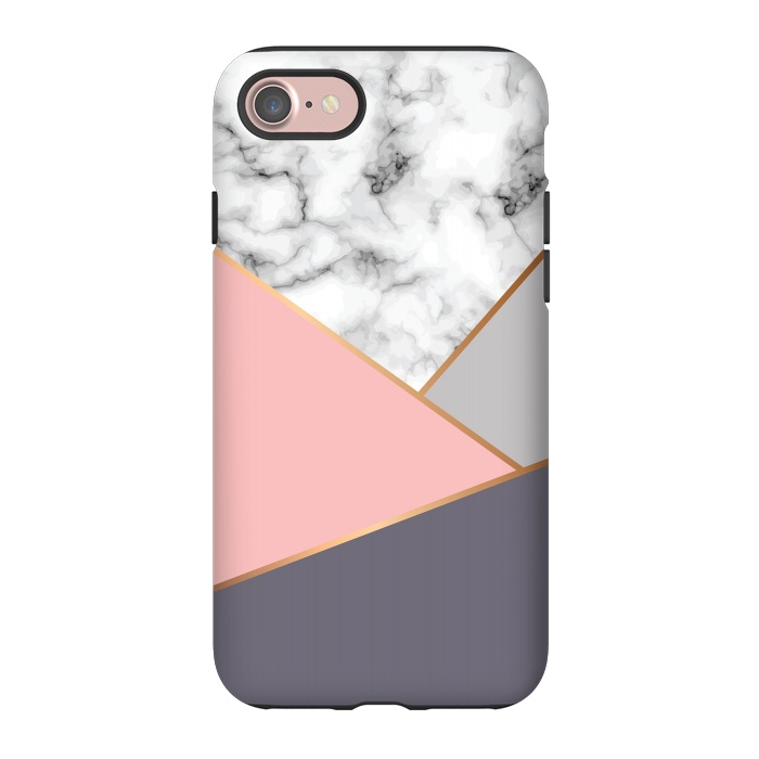 iPhone 7 StrongFit Marble Geometry 033 by Jelena Obradovic