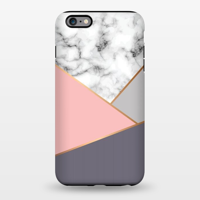 iPhone 6/6s plus StrongFit Marble Geometry 033 by Jelena Obradovic