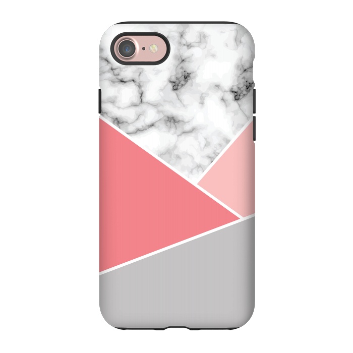 iPhone 7 StrongFit Marble Geometry 034 by Jelena Obradovic