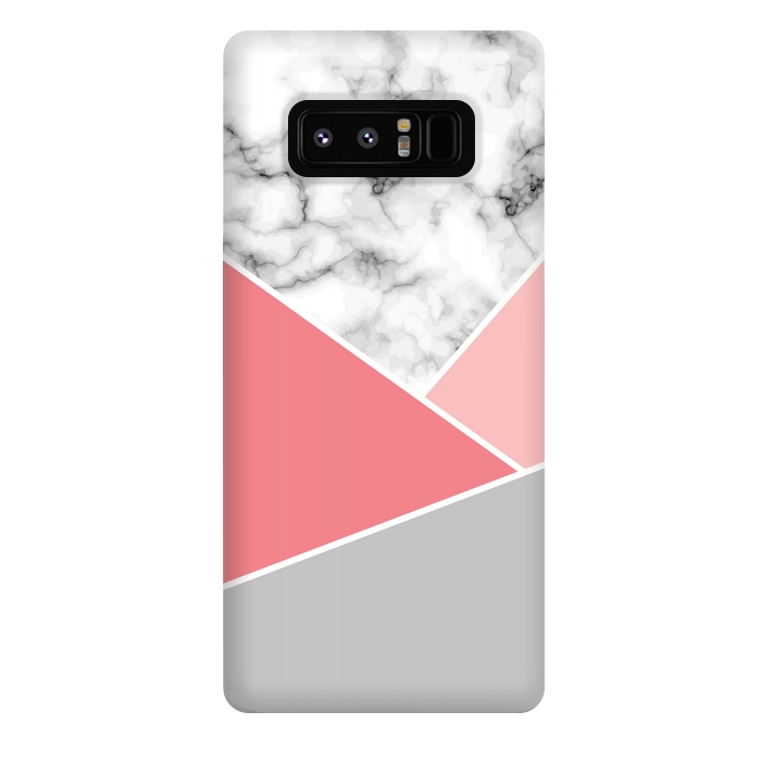 Galaxy Note 8 StrongFit Marble Geometry 034 by Jelena Obradovic