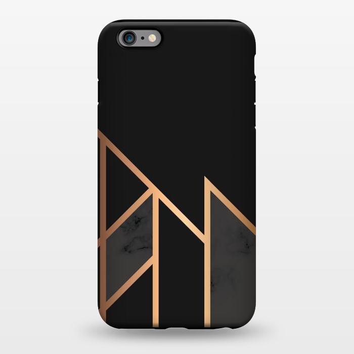 iPhone 6/6s plus StrongFit Black and Gold 035 by Jelena Obradovic