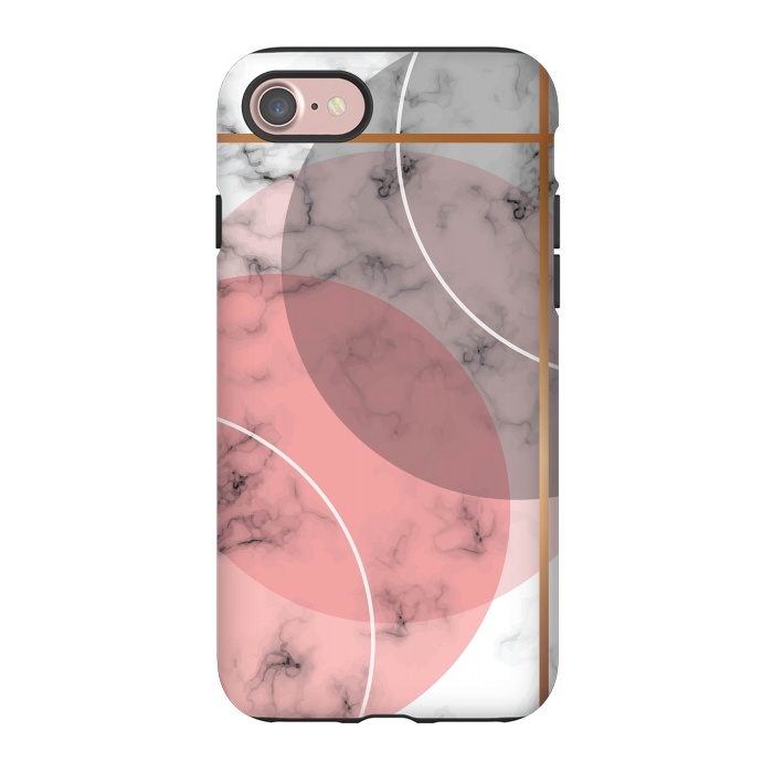 iPhone 7 StrongFit Marble Geometry 036 by Jelena Obradovic
