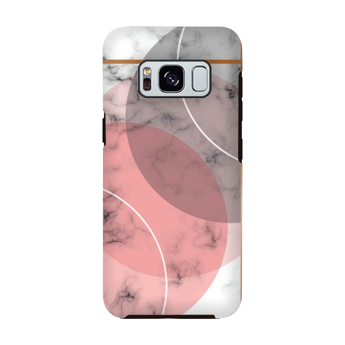 Galaxy S8 StrongFit Marble Geometry 036 by Jelena Obradovic
