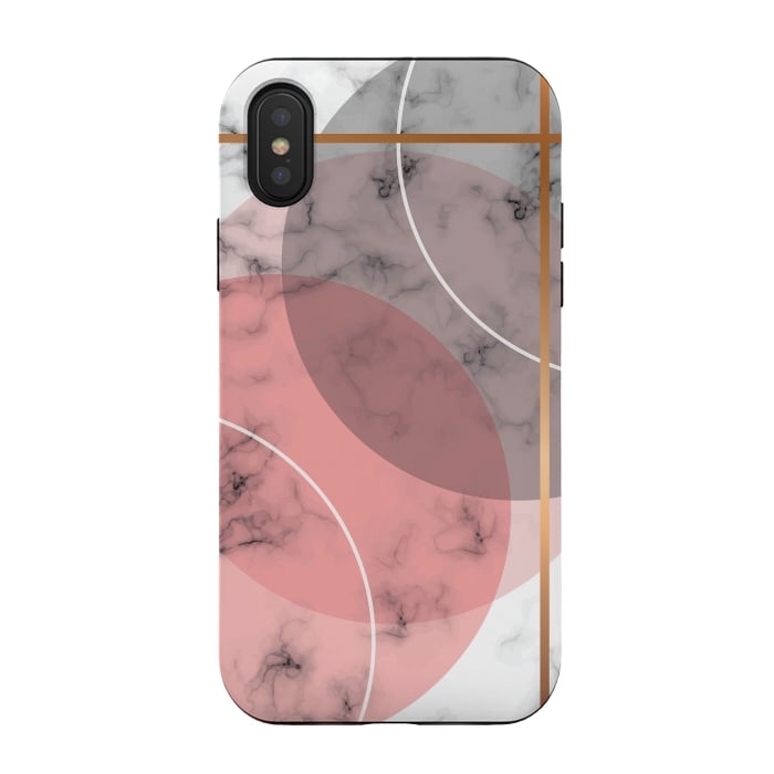 iPhone Xs / X StrongFit Marble Geometry 036 by Jelena Obradovic