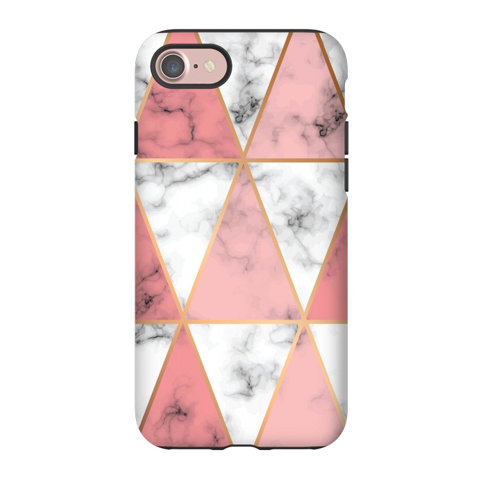 iPhone 7 StrongFit Marble Geometry 037 by Jelena Obradovic