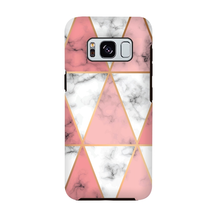 Galaxy S8 StrongFit Marble Geometry 037 by Jelena Obradovic