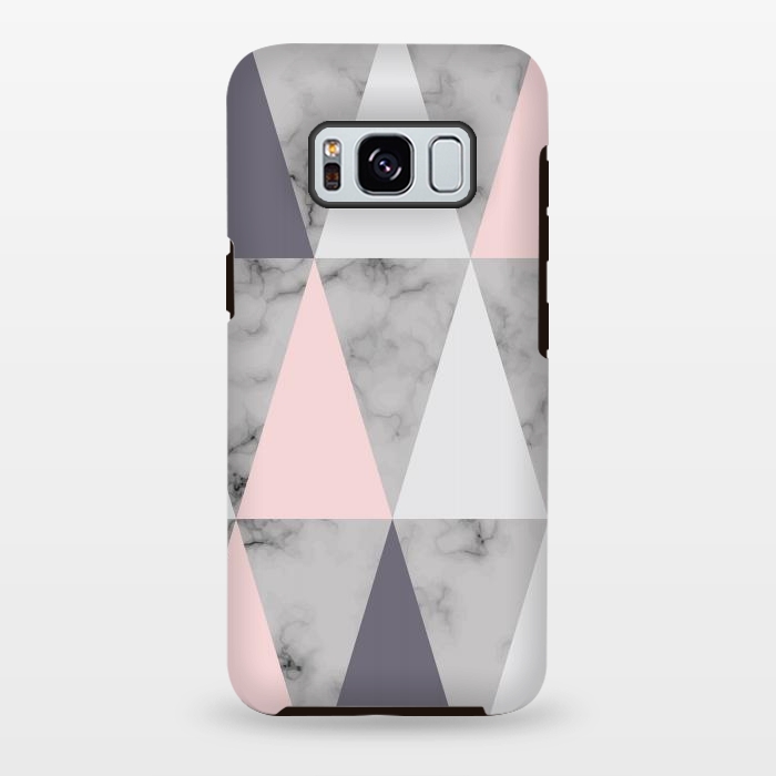 Galaxy S8 plus StrongFit Marble Geometry 038 by Jelena Obradovic