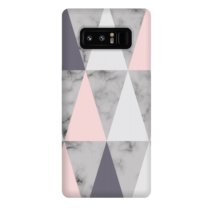 Galaxy Note 8 StrongFit Marble Geometry 038 by Jelena Obradovic