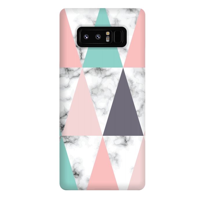 Galaxy Note 8 StrongFit Marble Geometry 039 by Jelena Obradovic
