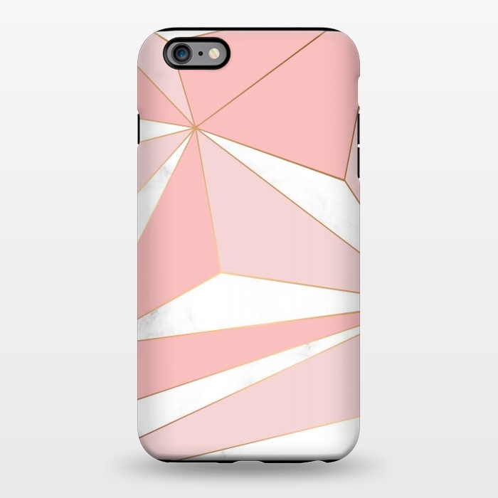 iPhone 6/6s plus StrongFit Pink Geometry 043 by Jelena Obradovic