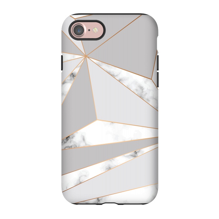 iPhone 7 StrongFit Marble Geometry 044 by Jelena Obradovic