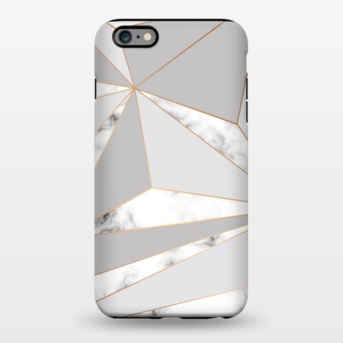 iPhone 6/6s plus StrongFit Marble Geometry 044 by Jelena Obradovic