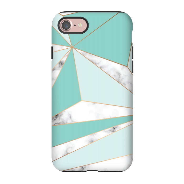 iPhone 7 StrongFit Marble Geometry 045 by Jelena Obradovic
