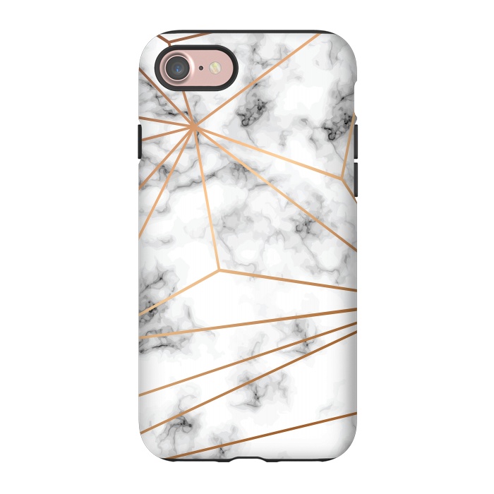 iPhone 7 StrongFit Marble Geometry 046 by Jelena Obradovic