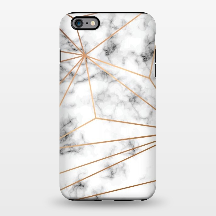 iPhone 6/6s plus StrongFit Marble Geometry 046 by Jelena Obradovic