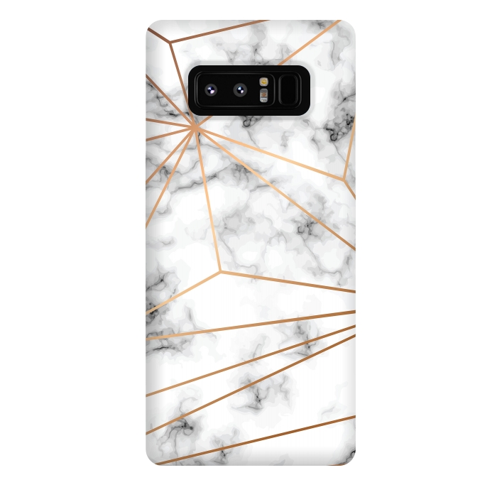 Galaxy Note 8 StrongFit Marble Geometry 046 by Jelena Obradovic
