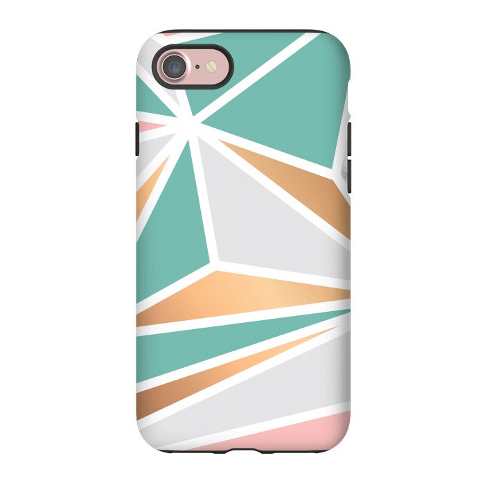 iPhone 7 StrongFit Marble Geometry 048 by Jelena Obradovic