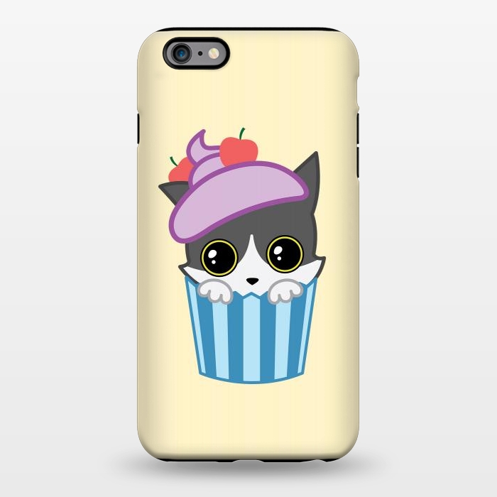 iPhone 6/6s plus StrongFit Cupcake kitty by Laura Nagel