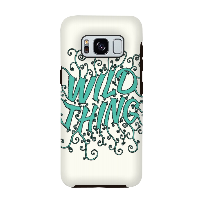 Galaxy S8 StrongFit Wild thing by Laura Nagel
