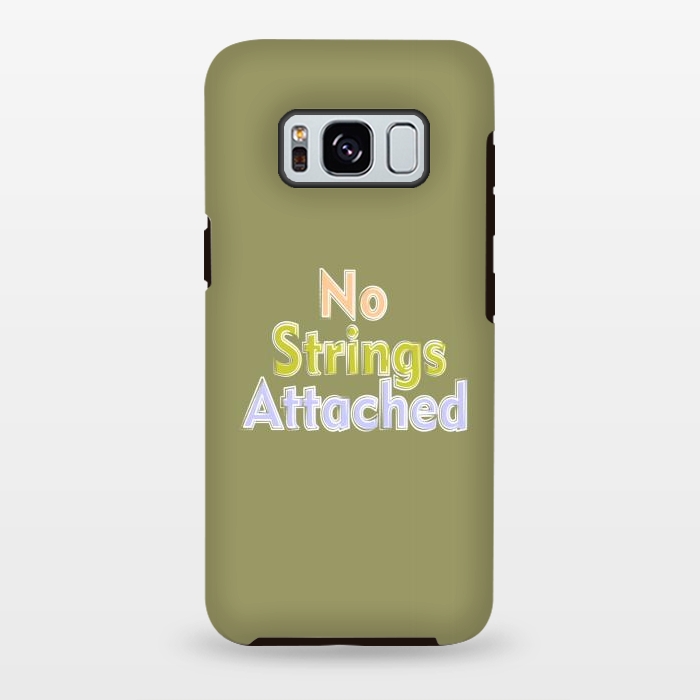 Galaxy S8 plus StrongFit No Strings Attached by Dhruv Narelia