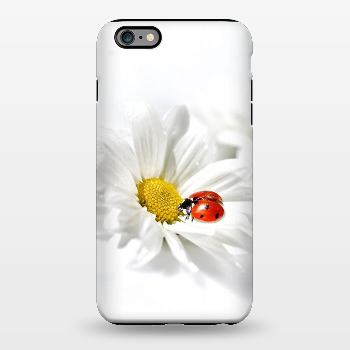 iPhone 6/6s plus StrongFit Daisy flower & Ladybug by Bledi
