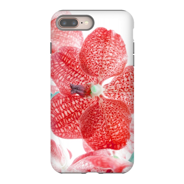 iPhone 7 plus StrongFit Red Natures Flower by Bledi