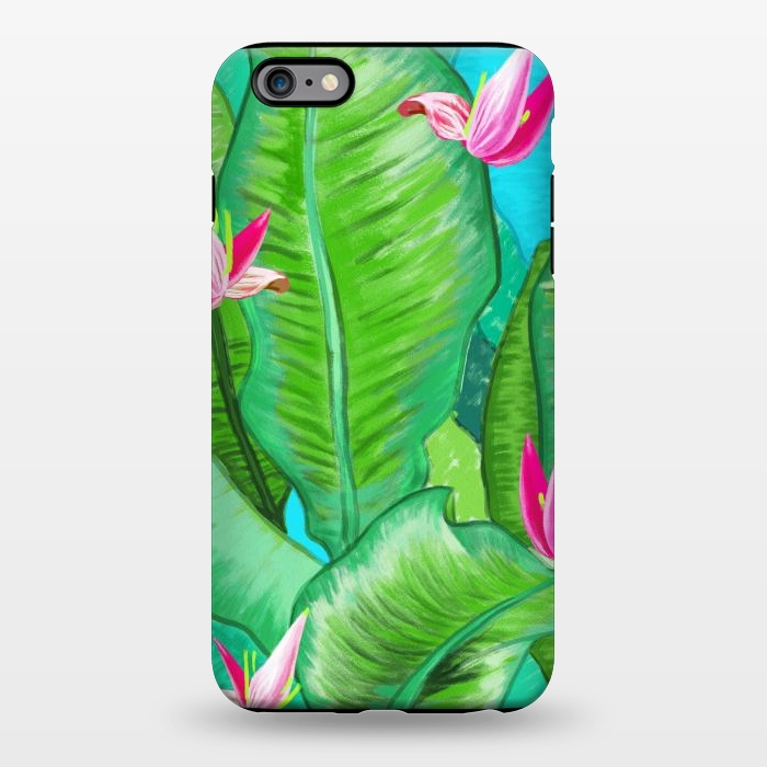 iPhone 6/6s plus StrongFit Banana Floral by Uma Prabhakar Gokhale