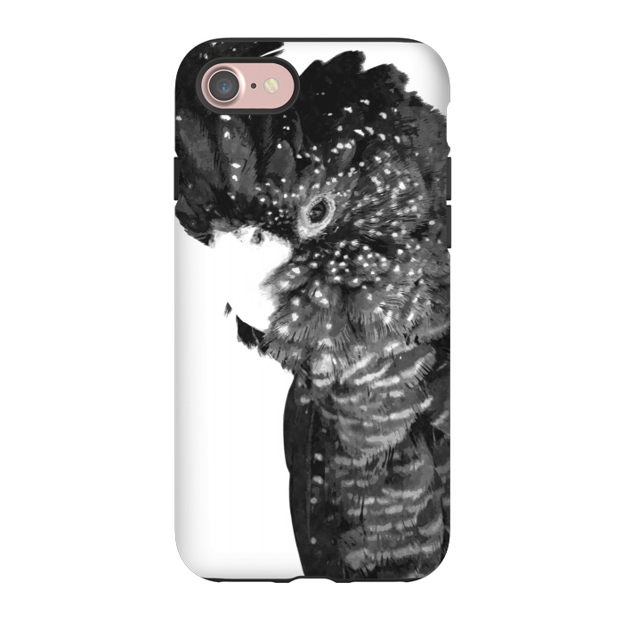 iPhone 7 StrongFit Black and White Cockatoo by Alemi