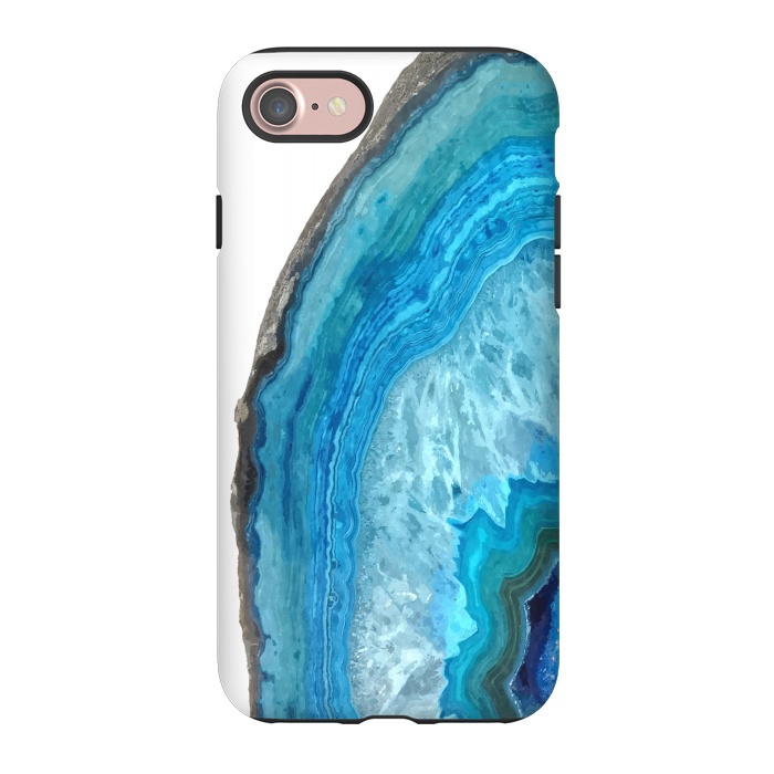 iPhone 7 StrongFit Druze Blue Agate by Alemi