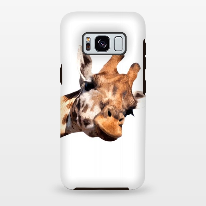 Galaxy S8 plus StrongFit Giraffe Portrait by Alemi