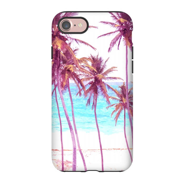 iPhone 7 StrongFit Palm Beach Illustration by Alemi