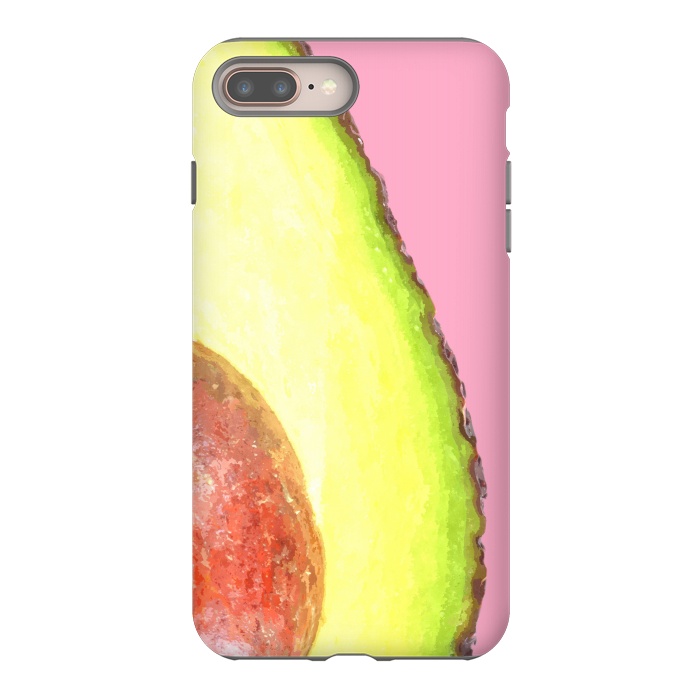 iPhone 7 plus StrongFit Avocado Tropical Fruit by Alemi