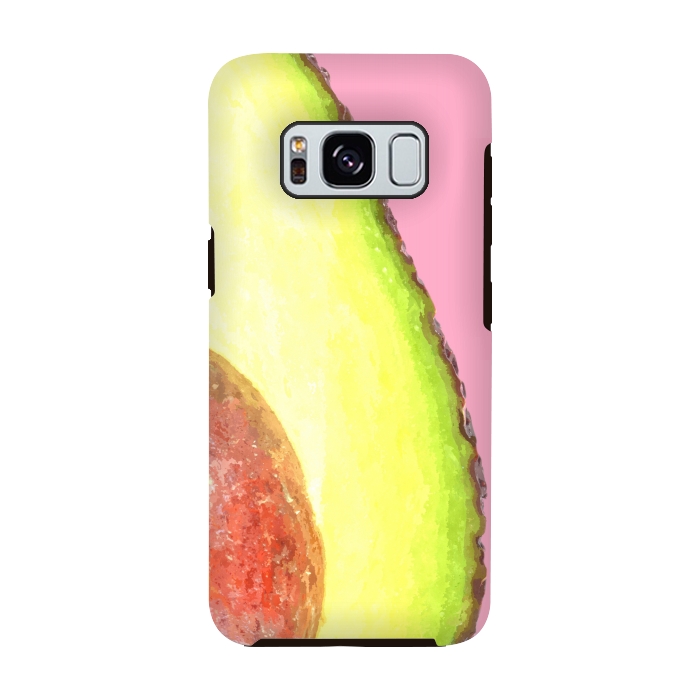 Galaxy S8 StrongFit Avocado Tropical Fruit by Alemi