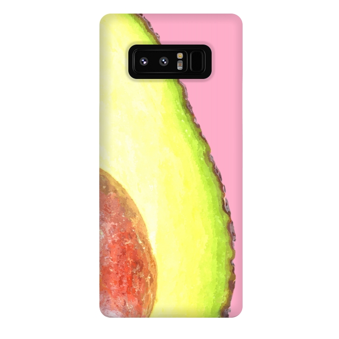 Galaxy Note 8 StrongFit Avocado Tropical Fruit by Alemi