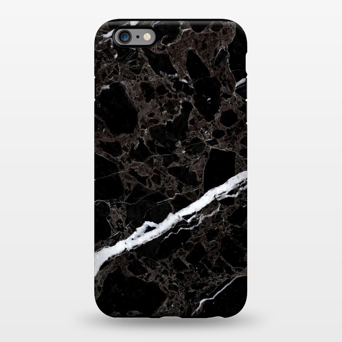 iPhone 6/6s plus StrongFit Black Marble by Alemi