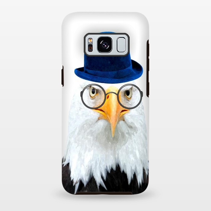 Galaxy S8 plus StrongFit Funny Eagle Portrait by Alemi