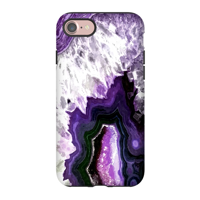 iPhone 7 StrongFit Purple Ultra Violet Agate by Alemi