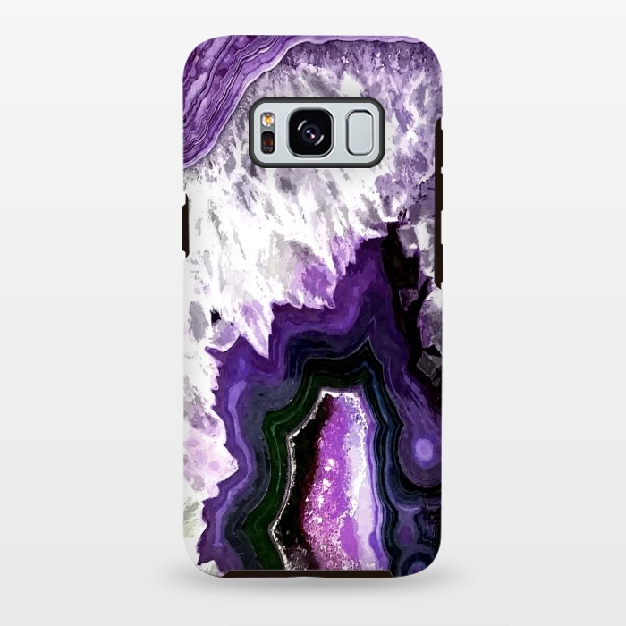 Galaxy S8 plus StrongFit Purple Ultra Violet Agate by Alemi